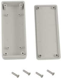 ABS Miniatur-Gehäuse, (L x B x H) 100 x 40 x 20 mm, lichtgrau (RAL 7035), IP54, 1551UGY