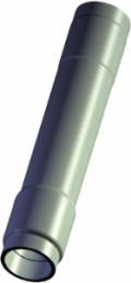 Stoßverbinder mit Wärmeschrumpfisolierung, 0,15-0,75 mm², AWG 26 bis 20, transparent rot, 19.77 mm