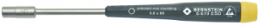 ESD Steckschlüssel, 5 mm, Sechskant, KL 60 mm, L 155 mm, 6-619