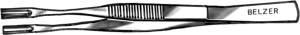 Bestückungspinzette, unisoliert, antimagnetisch, Edelstahl, 145 mm, 5571-145