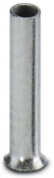 Unisolierte Aderendhülse, 0,75 mm², 8 mm lang, silber, 3202504