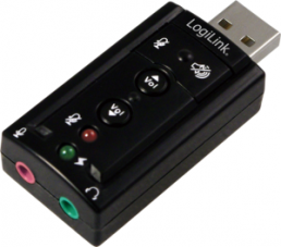 USB 2.0 Audio Adapter, 7.1 Sound Effect