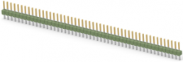 Stiftleiste, 50-polig, RM 2.54 mm, gerade, grün, 5-826646-0