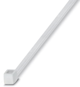 Kabelbinder, Polyamid, (L x B) 200 x 2.6 mm, Bündel-Ø 1 bis 52 mm, transparent, -40 bis 85 °C
