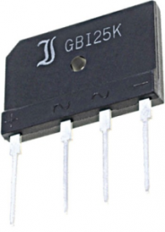 Diotec Brückengleichrichter, 140 V, 200 V (RRM), 25 A, SIL, GBI25D