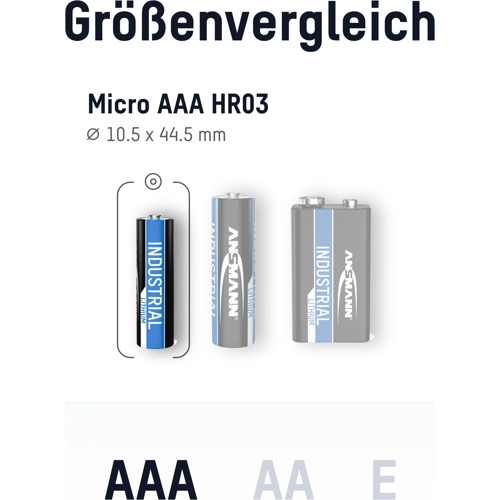 1501-0010 Ansmann Rundzellen, 9V-Blöcke Bild 4