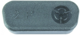 Abdeckkappe für D-Sub Buchse, Gehäusegröße 1 (DE), 9-polig, 09670090712