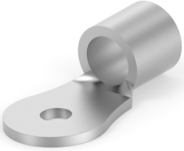 Unisolierter Ringkabelschuh, 21 mm², AWG 4, 5 mm, metall