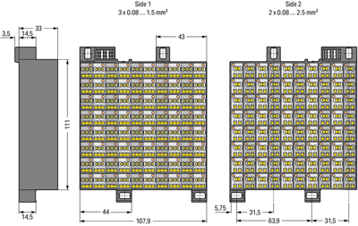 726-821 WAGO Reihenklemmen Bild 3