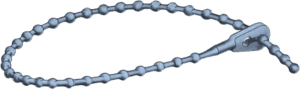 Kugel-Kabelbinder, lösbar, Polyethylen, (L) 127 mm, Bündel-Ø 35 mm, natur, 0 bis 85 °C