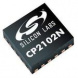 Schnittstellen IC Full Speed USB to UART Bridge USB 2.0 3.3V, CP2102N-A02-GQFN24R, VFQFN-24