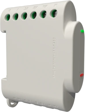 Wirkenergiezähler, 3-phasig, 3 x 120 A, WiFi, (L x B x H) 22 x 57 x 73 mm, SHELLY 3EM