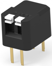 DIP-Schalter, Aus-Ein, 2-polig, gerade, 1,5 A/50 VDC, 1-5435802-0