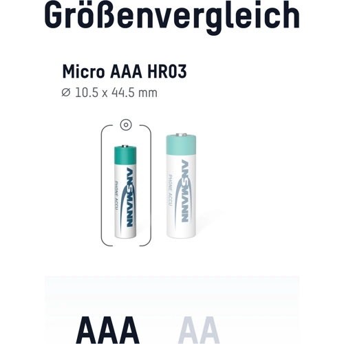5030142 Ansmann Rundzellen-Akkus, 9V-Block-Akkus Bild 3