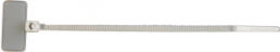 Kabelbinder mit Beschriftungsfeld, Polyamid, (L x B) 110 x 2.5 mm, Bündel-Ø 1.5 bis 19 mm, natur, -40 bis 85 °C