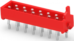Stiftleiste, 14-polig, RM 1.27 mm, gerade, rot, 1-215464-4