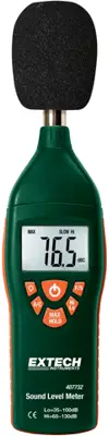 407732 Extech Luxmeter, Schallpegelmesser, Magnetfeldtester