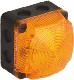 LED-Dauerleuchte, gelb, 24 VDC, IP67