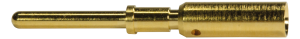 Stiftkontakt, 2,5 mm², AWG 14, Crimpanschluss, vergoldet, 21011009930