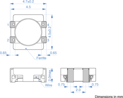 ACM4520-421-2P-T000 TDK Entstörfilter Bild 2