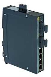 Ethernet Switch, unmanaged, 6 Ports, 1 Gbit/s, 24-48 VDC, 24034042100