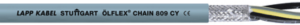 PVC Anschluss- und Steuerleitung ÖLFLEX CHAIN 809 CY 12 G 0,5 mm², AWG 20, geschirmt, grau
