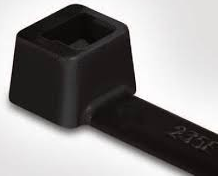 Kabelbinder, Polyamid, (L x B) 140 x 2.5 mm, Bündel-Ø 35 mm, natur, -40 bis 85 °C