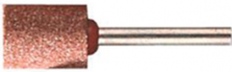 Schleifstein, 3-teilig, Ø 9.5 mm, Schaft-Ø 3.2 mm, Zylinder, Aluminiumoxid, 26150932JA