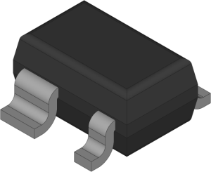 Bipolartransistor, NPN, 35 mA, 2.25 V, SMD, SOT-343, BFP840ESDH6327XTSA1