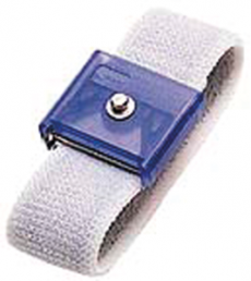 Handgelenksbänder mit Druckknopf 10 mm, blau, 23.0.60001
