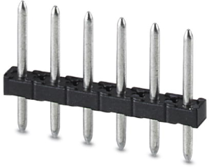 Stiftleiste, 4-polig, RM 3.5 mm, gerade, schwarz, 1945119