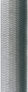 Kunststoff-Geflechtschlauch, Innen Ø 30 mm, Bereich 23-50 mm, grau, halogenfrei, -50 bis 175 °C