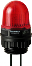 Einbau-LED-Leuchte, Ø 29 mm, rot, 12 VDC, IP65