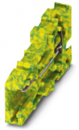 COMBI-Kupplung, Federzuganschluss, 0,08-6,0 mm², 1-polig, 32 A, 8 kV, gelb/grün, 3042612