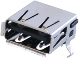 Assmann WSW USB-Einbaubuchse-SMD 2.0 Buchse, Einbau horizontal A