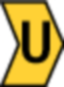 PVC Kabelmarkierer, Aufdruck "U", (L x B) 5 x 6.8 mm, max. Bündel-Ø 9 mm, gelb, 515-03214