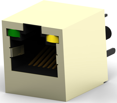 1734577-4 AMP Modularsteckverbinder Bild 1