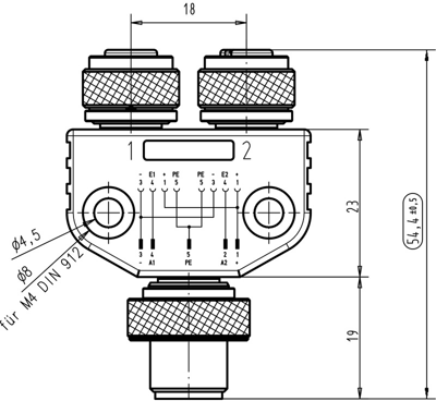 1881710000 Weidmüller Sensor-Aktor Adapter Bild 2