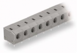 Leiterplattenklemme, 2-polig, RM 7.5 mm, 0,5-2,5 mm², 24 A, Push-in, grau, 235-502