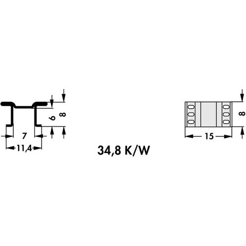 FK 250 08 LF PAK TR Fischer Elektronik Kühlkörper Bild 2