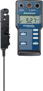 TRMS Leckstrom Zangenmessgerät METRACLIP 63, 10 A (DC), 10 A (AC), Öffnung 5 mm, CAT II 600 V, CAT III 300 V