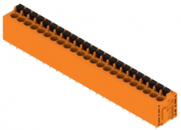 Leiterplattenklemme, 23-polig, RM 5.08 mm, 0,12-2,5 mm², 20 A, Federklemmanschluss, orange, 1331410000