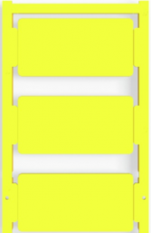 Polyamid Gerätemarkierer, (L x B) 60 x 30 mm, gelb, 30 Stk