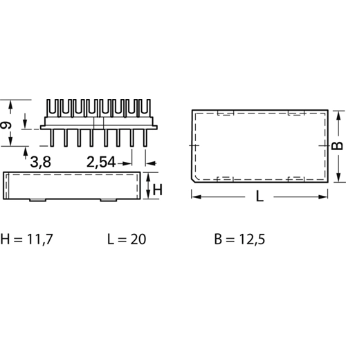 DILS 14 GB LO Fischer Elektronik Steckverbindersysteme Bild 2