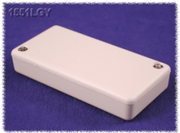 ABS Miniatur-Gehäuse, (L x B x H) 80 x 40 x 15 mm, lichtgrau (RAL 7035), IP54, 1551LGY