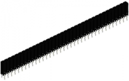 Buchsenleiste, 36-polig, RM 2.54 mm, gerade, schwarz, 10025572