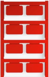 Polyamid Gerätemarkierer, (L x B) 27 x 15 mm, rot, 80 Stk