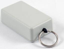 ABS Miniatur-Gehäuse, (L x B x H) 60 x 35 x 20 mm, lichtgrau (RAL 7035), IP54, 1551HRGY