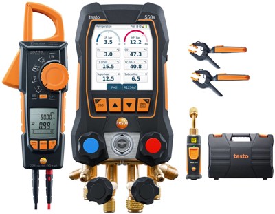 0564 5584 Testo Anemometer, Gas- und Druckmessgeräte Bild 1