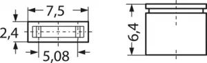 10028998 Fischer Elektronik Kurzschlussstecker